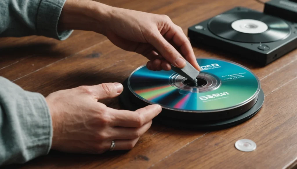 nettoyer les cd